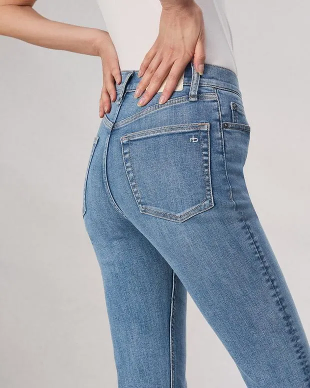 Women Jeans Rag and Bone Flexi Wren Slim Jean Flexi Smooth and Sculpt Denim Mack