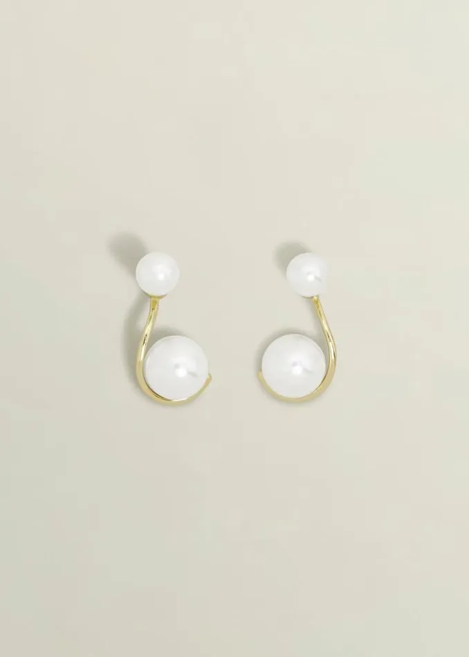 Women Jewellery Hobbs Robyn Earrings Gold