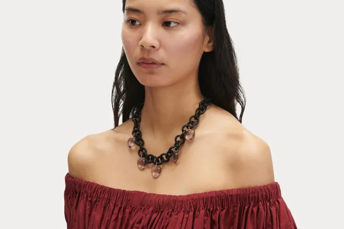 Women Jewelry Rachel Comey Finch Necklace Smoke