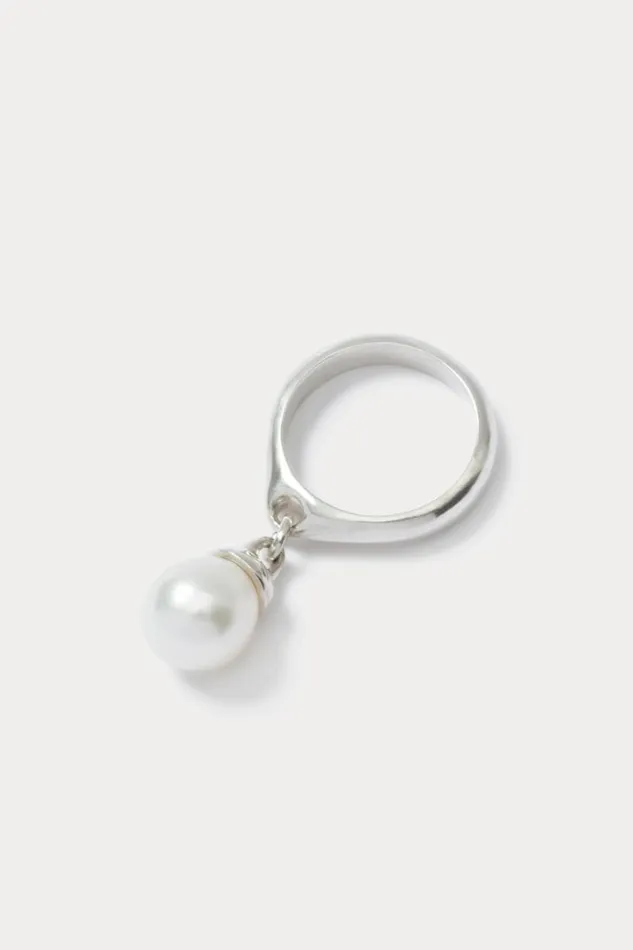 Women Jewelry Rachel Comey Quarry Fret RingB Silverpearl Women Jewelry Rachel Comey Quarry Fret RingB Silverpearl