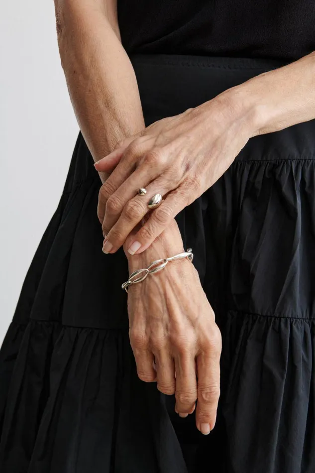 Women Jewelry Rachel Comey Quarry Kean Lean Bracelet Silver Women Jewelry Rachel Comey Quarry Kean Lean Bracelet Silver