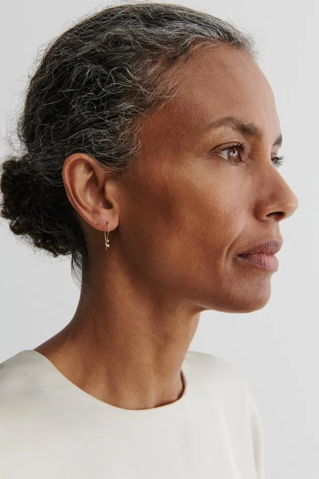 Women Jewelry Rachel Comey Quarry Triptych Balance Earring Single Gold