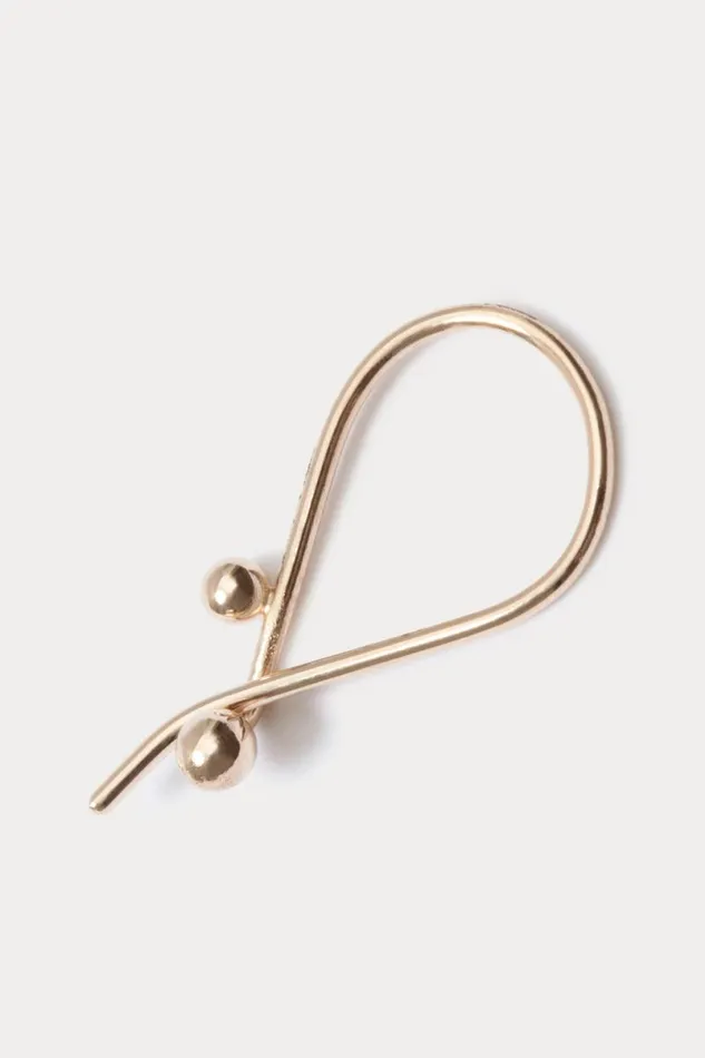 Women Jewelry Rachel Comey Quarry Triptych Balance Earring Single Gold
