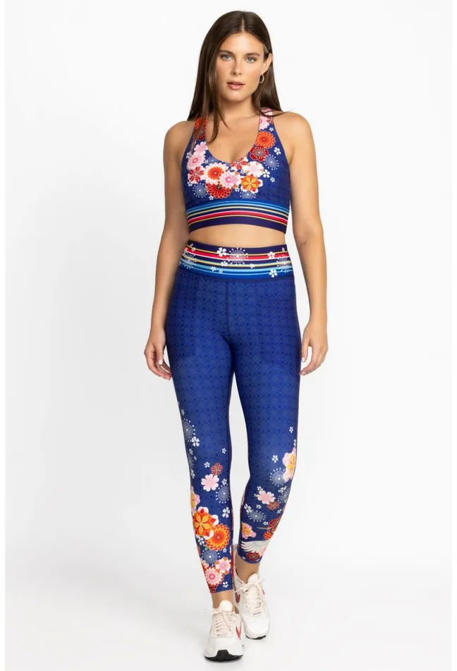 Women Johnny Was Active Pajaro High Waist Pocket Legging Pajaro