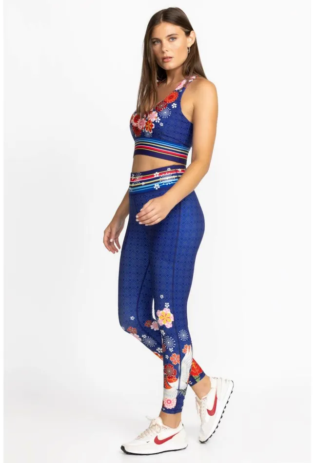 Women Johnny Was Active Pajaro High Waist Pocket Legging Pajaro