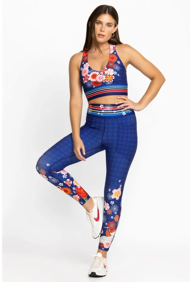 Women Johnny Was Active Pajaro High Waist Pocket Legging Pajaro