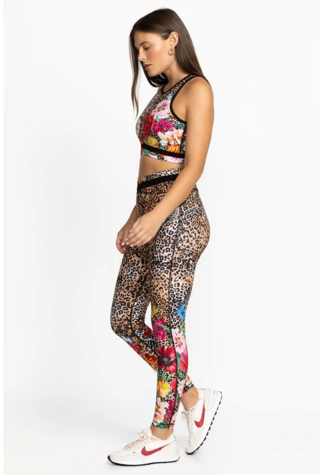 Women Johnny Was Active Sandra High Waist Criss Cross Legging Sandra