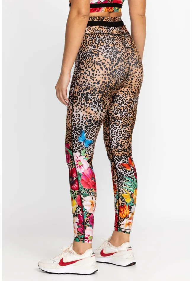 Women Johnny Was Active Sandra High Waist Criss Cross Legging Sandra