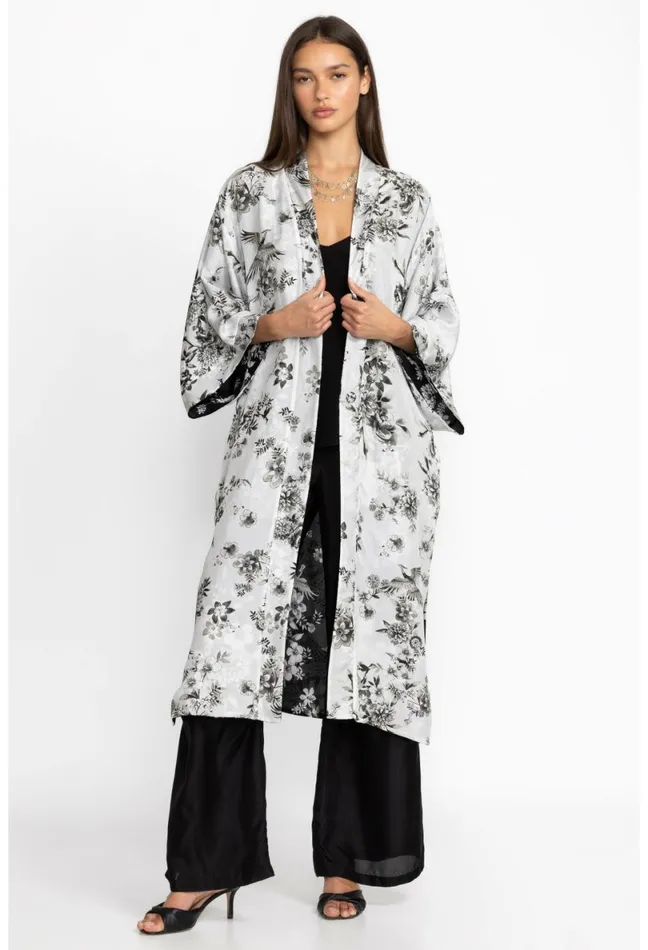Women Johnny Was Kimonos Dreamer Jules Kimono Reversible Charcoal Dreamer