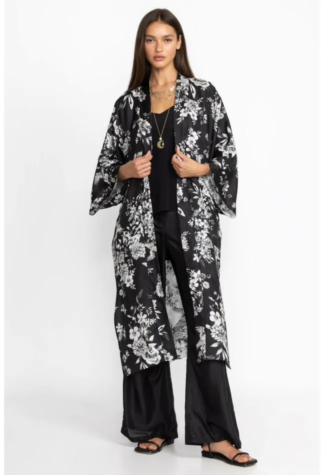 Women Johnny Was Kimonos Dreamer Jules Kimono Reversible Charcoal Dreamer