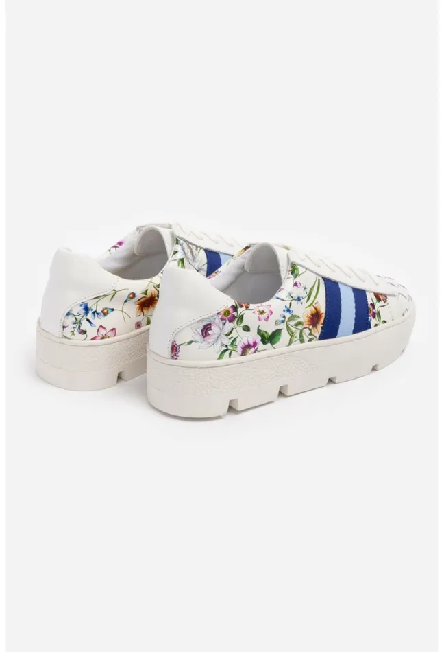 Women Johnny Was Shoes Downtown Fiska Sneaker White