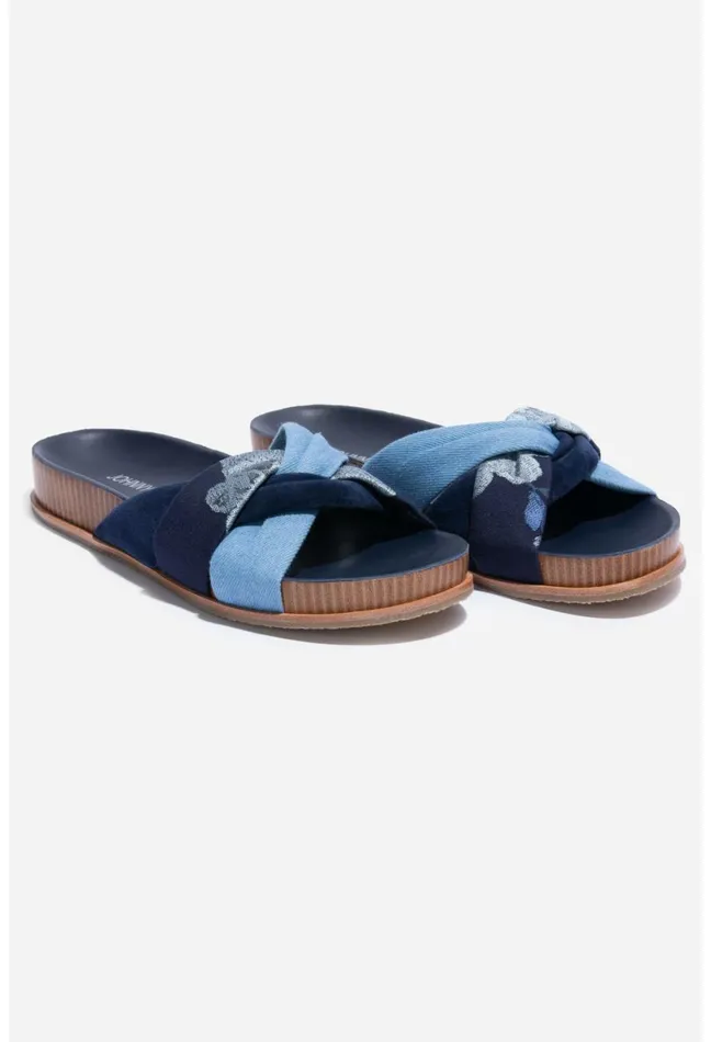 Women Johnny Was Shoes Sunny Garden Twist Sandal Multi