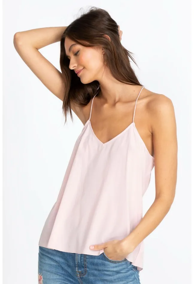 Women Johnny Was Slips and Camis Etta Cami Top Blush
