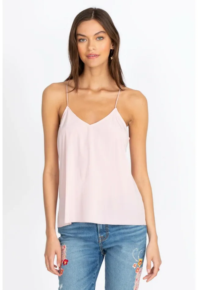 Women Johnny Was Slips and Camis Etta Cami Top Blush