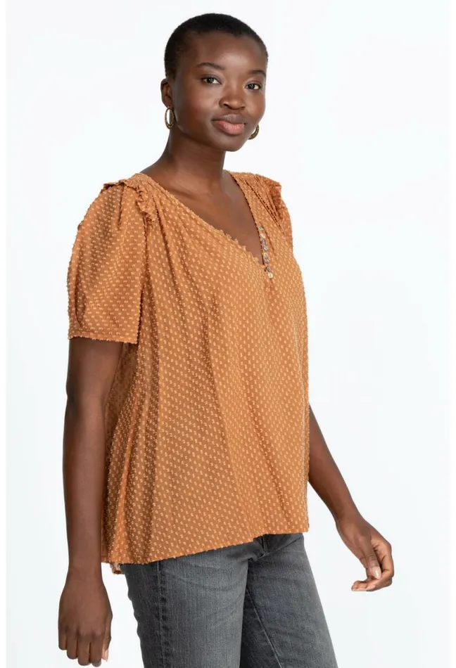 Women Johnny Was Tops Archer Flare Top Margo