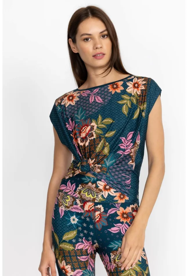 Women Johnny Was Tops Delfino Keyhole Muscle Tank Delfino