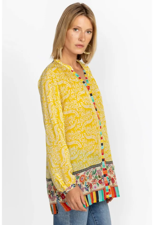Women Johnny Was Tops Millamo Blair Tunic Multi