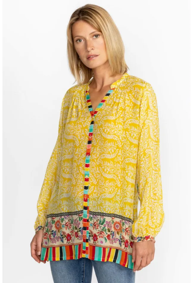 Women Johnny Was Tops Millamo Blair Tunic Multi