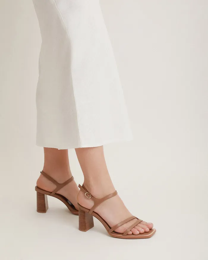 Women jomercer Casey high heel sandal tan leather HIGH SANDALS Women jomercer Casey high heel sandal tan leather HIGH SANDALS