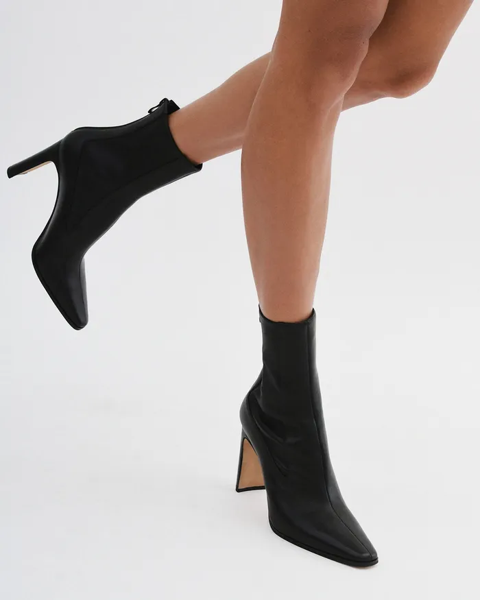 Women jomercer June high ankle boots black leather HIGH BOOTS Women jomercer June high ankle boots black leather HIGH BOOTS