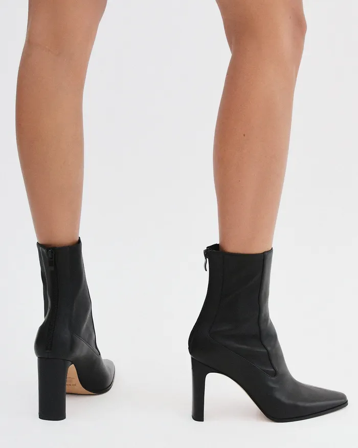 Women jomercer June high ankle boots black leather HIGH BOOTS Women jomercer June high ankle boots black leather HIGH BOOTS