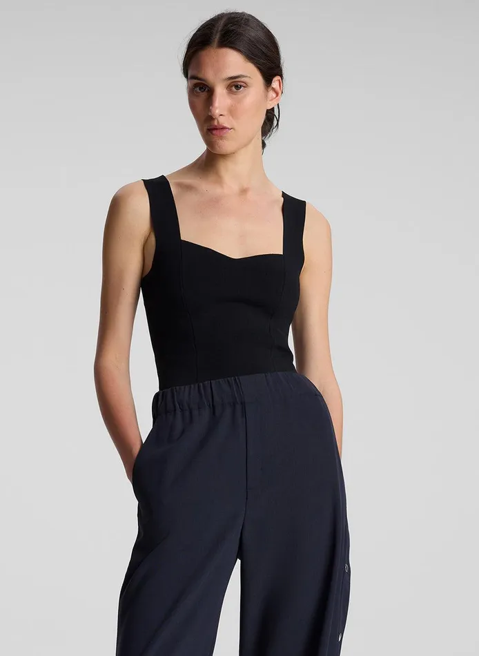 Women Jordana Compact Knit Top Black ALC Knitwear
