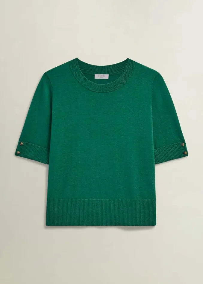 Women Jumpers and Cardigans Hobbs Leanne Jumper With Wool Agate Green