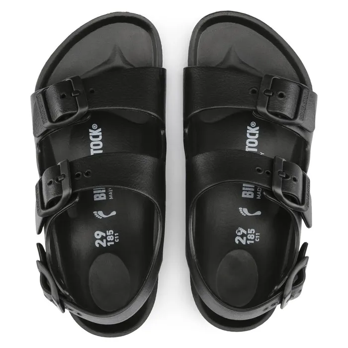 WomenKids Birkenstock WaterFriendly Milano Essentials Black