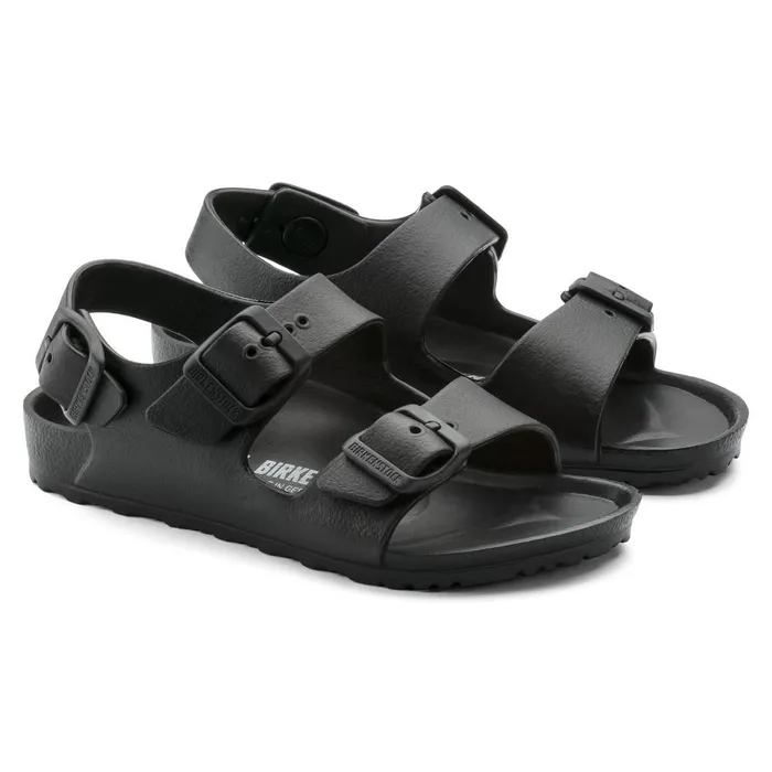 WomenKids Birkenstock WaterFriendly Milano Essentials Black
