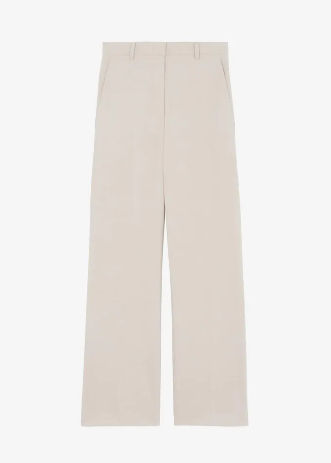 Women Kit Trousers 8211 Beige The Frankie Shop Bottoms