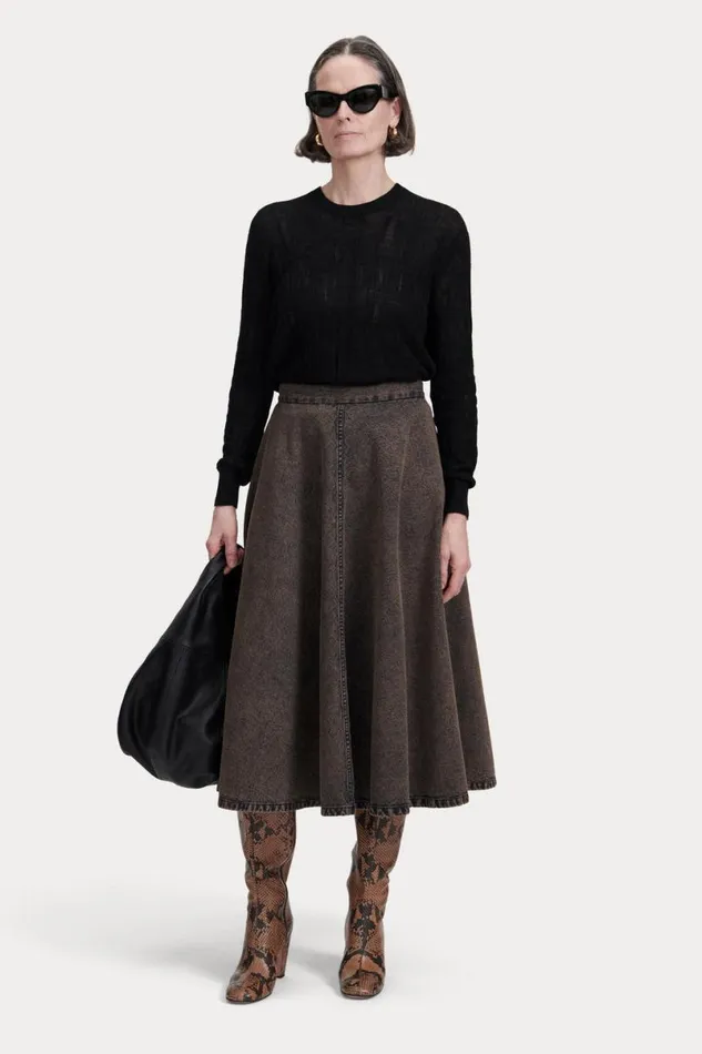 Women Knits Rachel Comey Benson Top Pink Marled Women Knits Rachel Comey Benson Top Pink Marled
