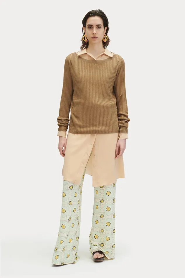 Women Knits Rachel Comey Davey Top Dark Olive