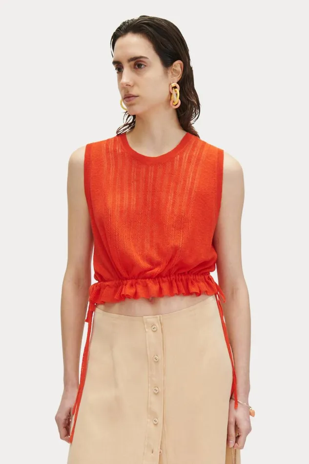 Women Knits Rachel Comey Davey Top Dark Olive