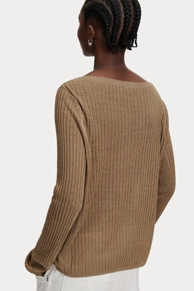 Women Knits Rachel Comey Davey Top Dark Olive