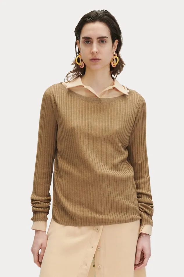 Women Knits Rachel Comey Davey Top Dark Olive