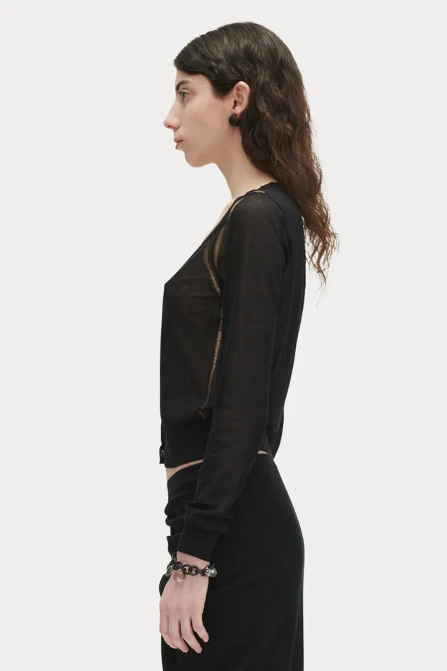 Women Knits Rachel Comey Eyre Cardigan Guava