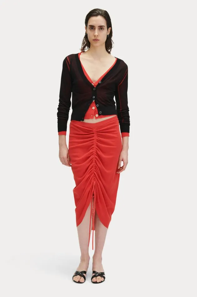 Women Knits Rachel Comey Eyre Cardigan Guava