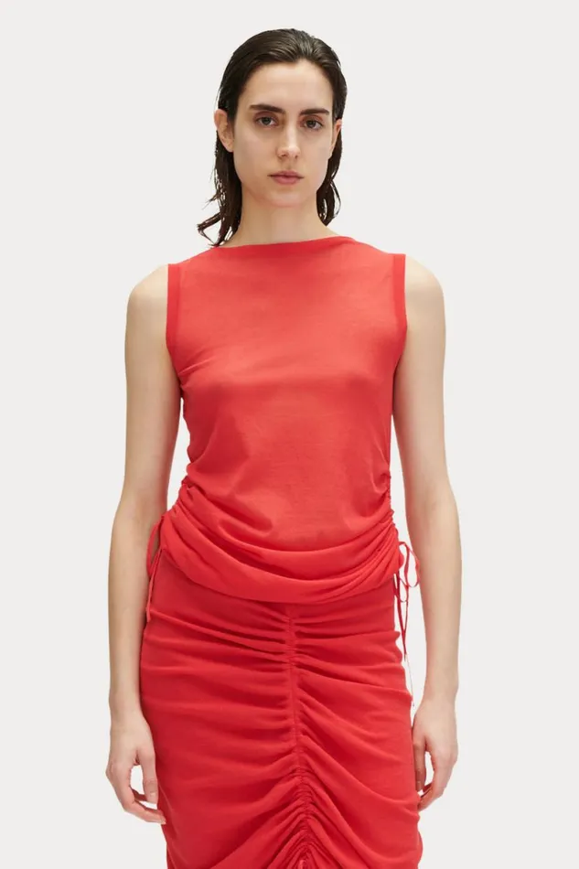 Women Knits Rachel Comey Eyre Cardigan Guava