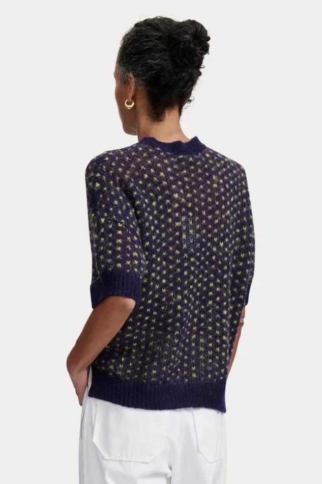 Women Knits Rachel Comey Kuovi TShirt Lavender Multi