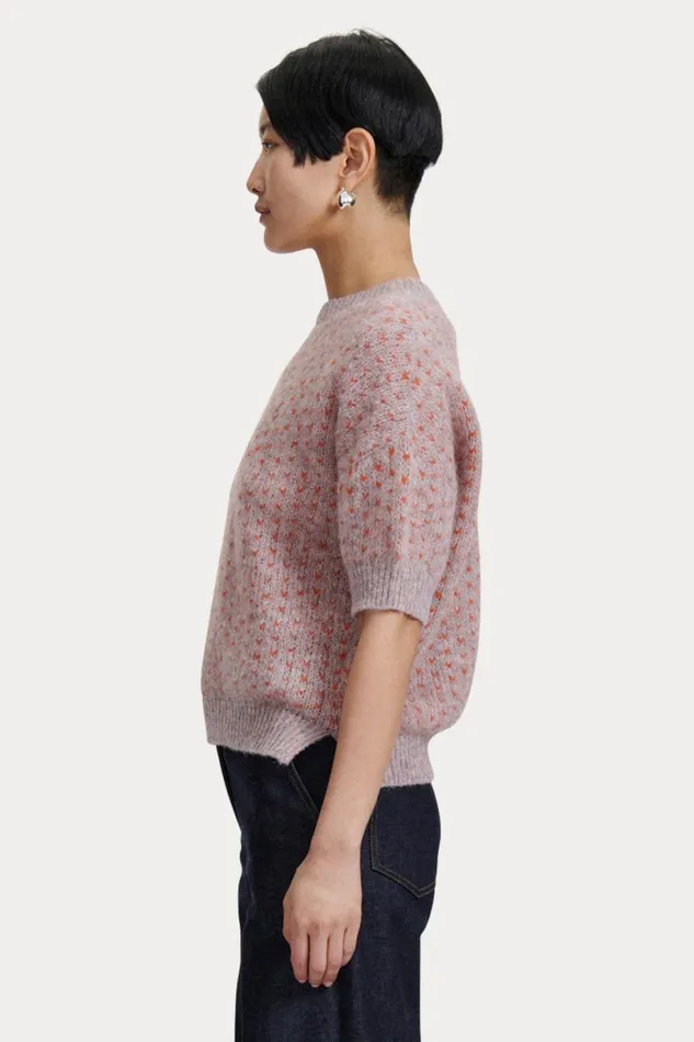 Women Knits Rachel Comey Kuovi TShirt Lavender Multi