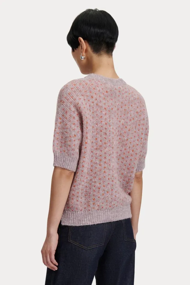 Women Knits Rachel Comey Kuovi TShirt Lavender Multi