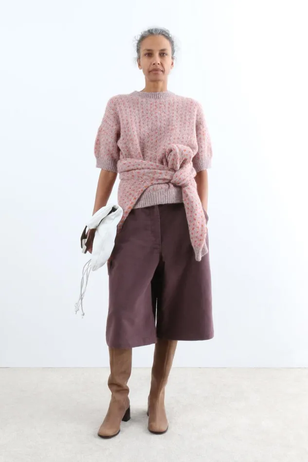 Women Knits Rachel Comey Kuovi TShirt Lavender Multi