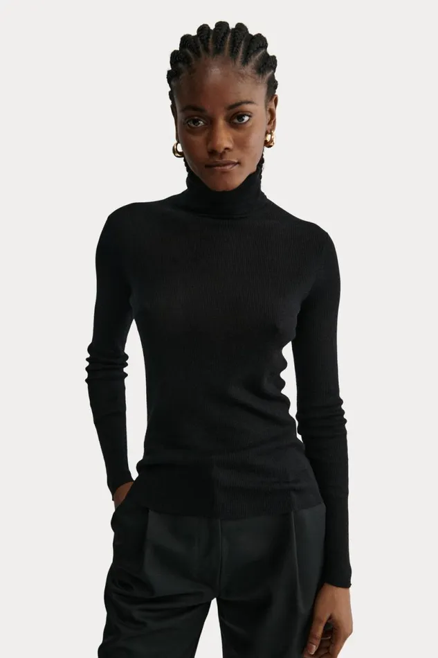 Women Knits Rachel Comey Lehto Turtleneck Olive