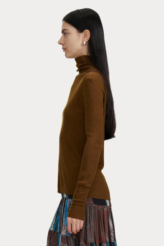 Women Knits Rachel Comey Lehto Turtleneck Olive