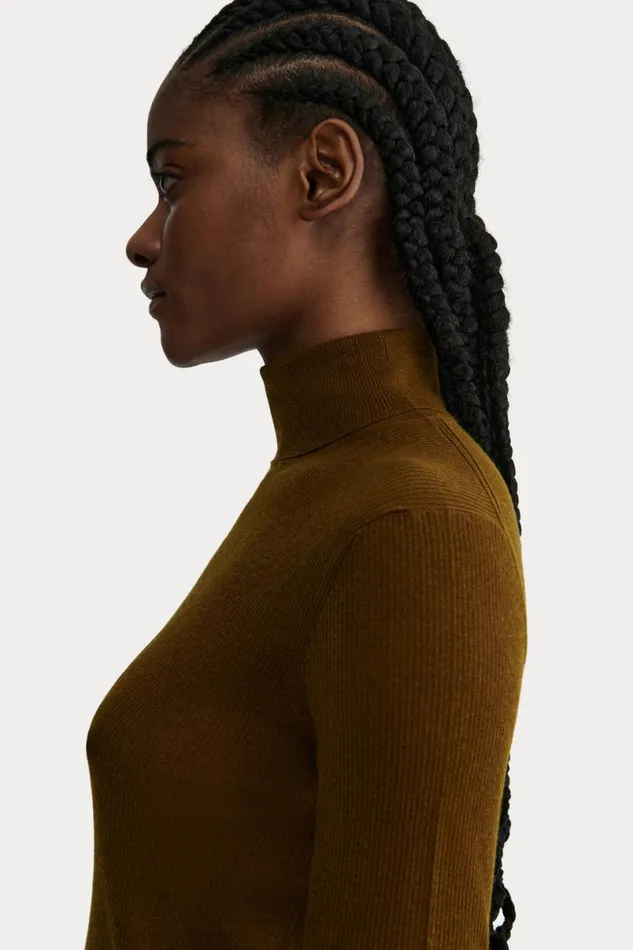 Women Knits Rachel Comey Lehto Turtleneck Olive