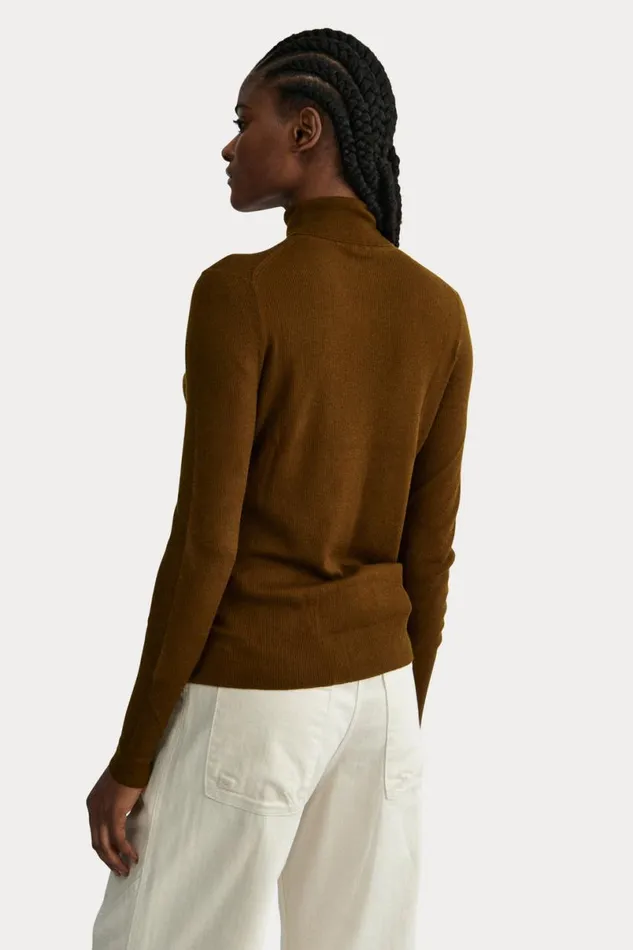 Women Knits Rachel Comey Lehto Turtleneck Olive