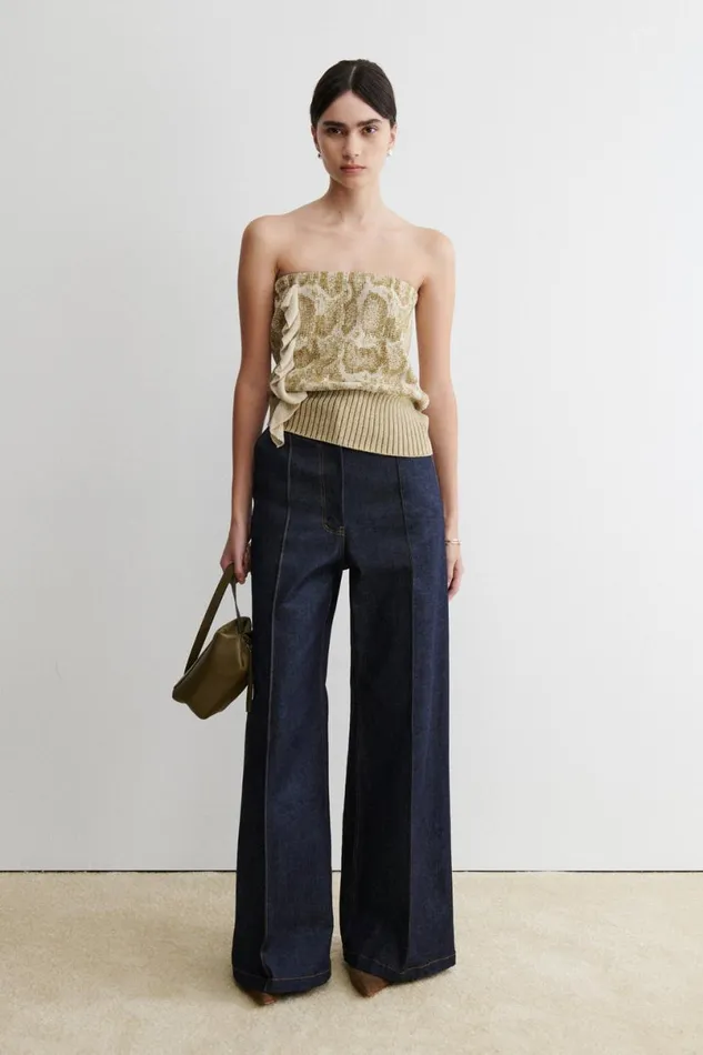 Women Knits Rachel Comey Napa Top Cream Women Knits Rachel Comey Napa Top Cream