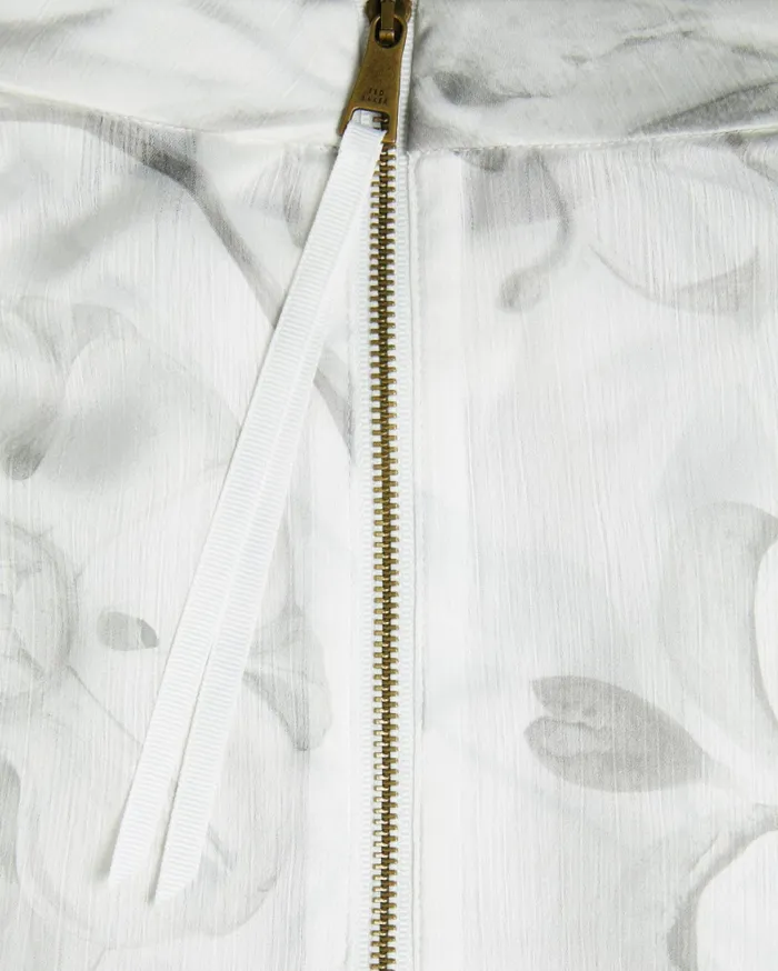 Women LILIOH 8211 High Neck Balloon Sleeve Blouse Ivory Ted Baker Tops and Blouses Women LILIOH 8211 High Neck Balloon Sleeve Blouse Ivory Ted Baker Tops and Blouses