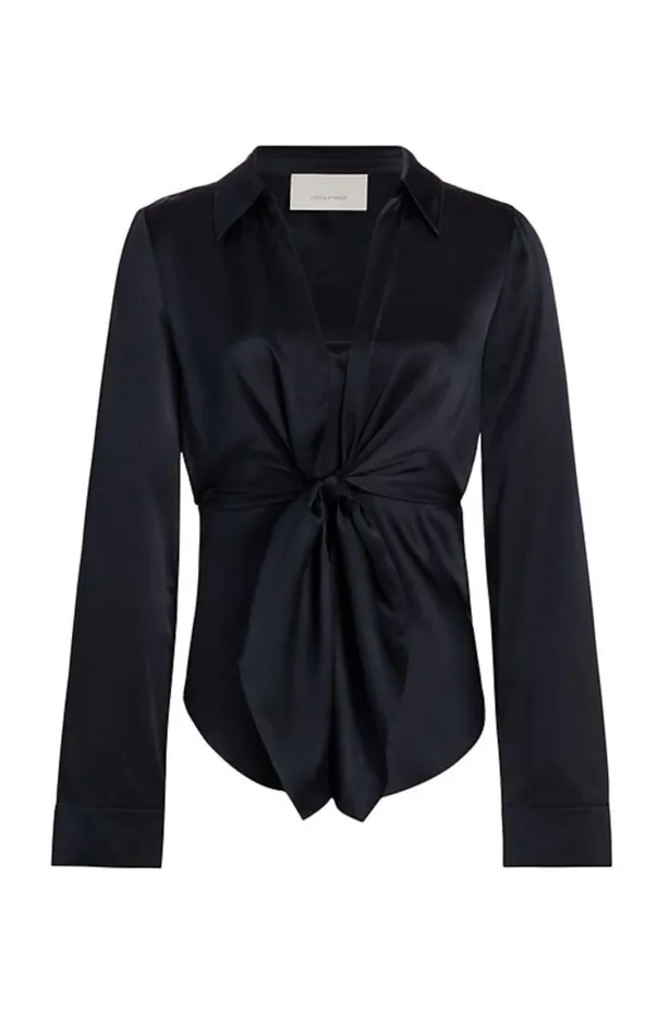 Women Long Sleeve Tops Cinq Sept Ally Top Navy