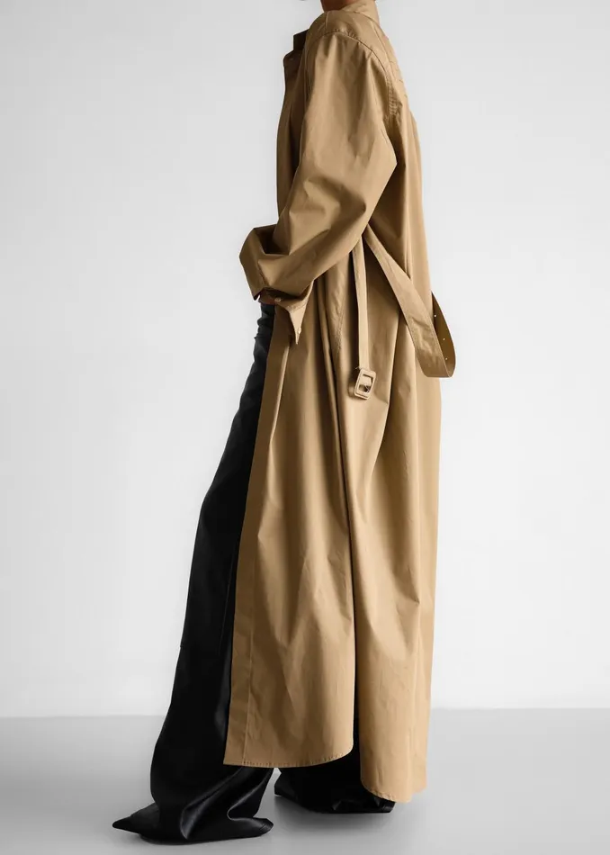 Women Louisa Trench Dress 8211 Camel The Frankie Shop Outerwear